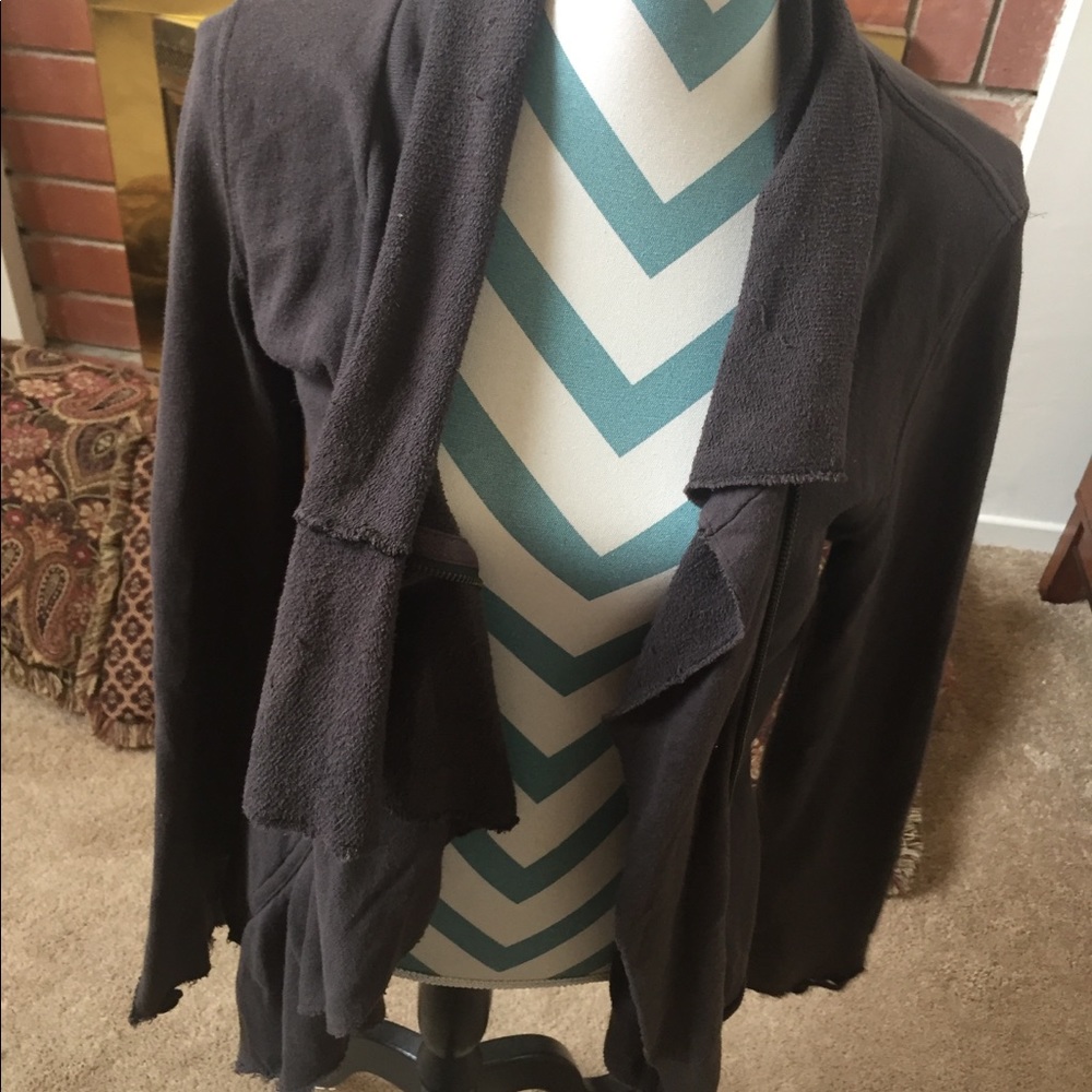 Free People we the free zip cardigan